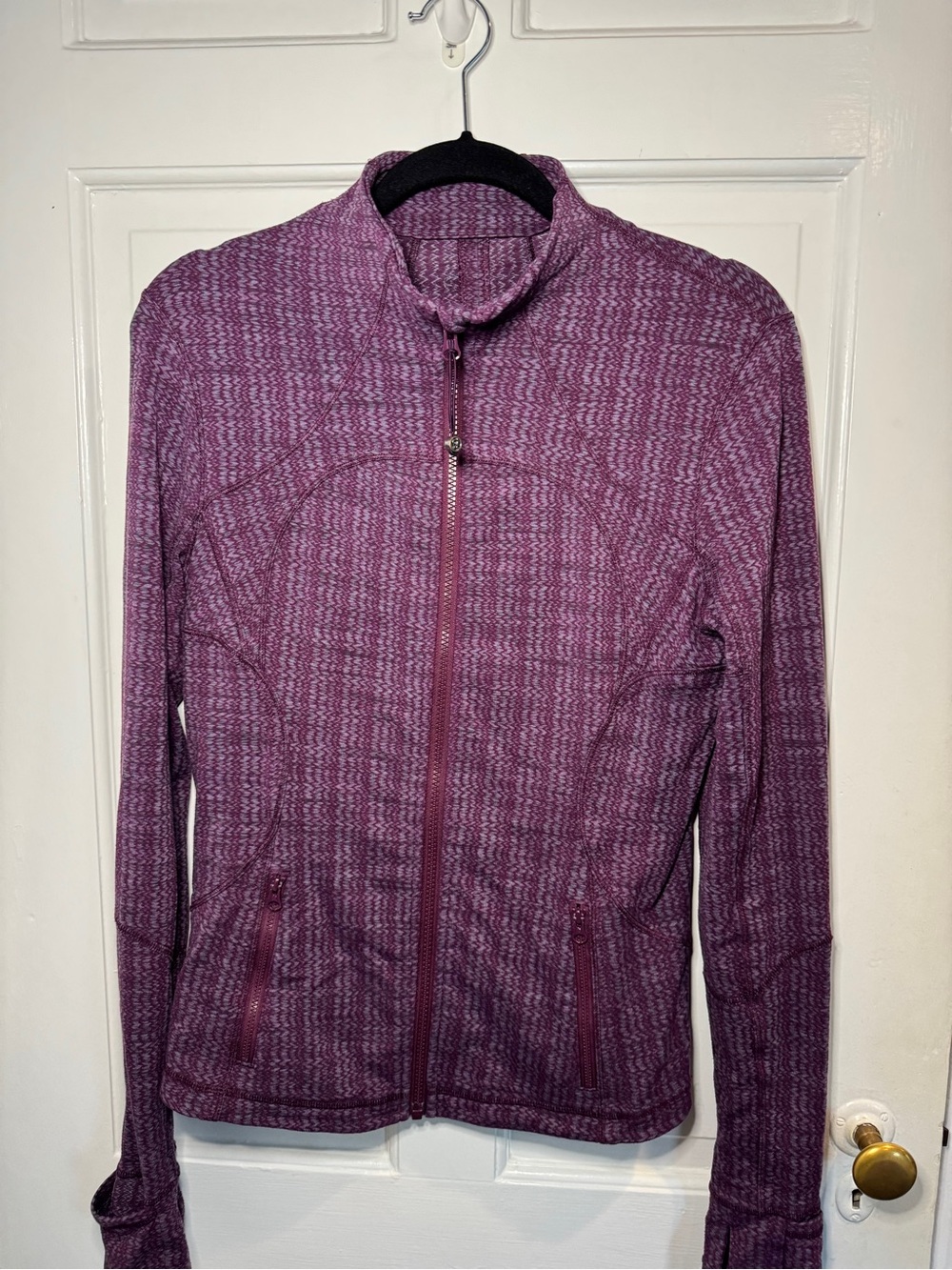 lululemon athletica Plum-Tone Zip Front Utility Jacket